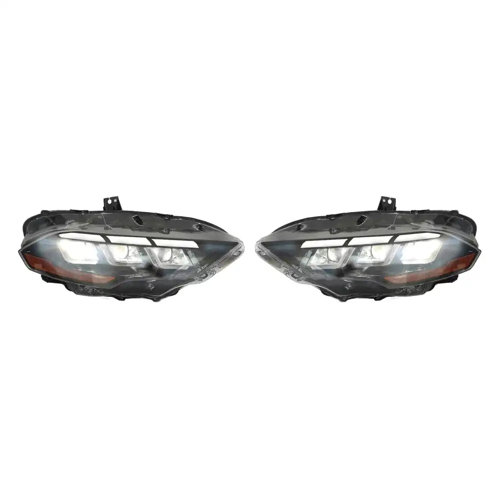 2018-2023 Ford Mustang Mach 1 Front Bumper Cover LED Grille Headlights