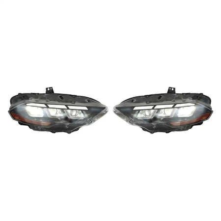 2018-2023 Ford Mustang Mach 1 Front Bumper Cover LED Grille Headlights