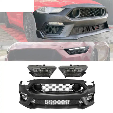 2018-2023 Ford Mustang Mach 1 Front Bumper Cover Switchback Headlights