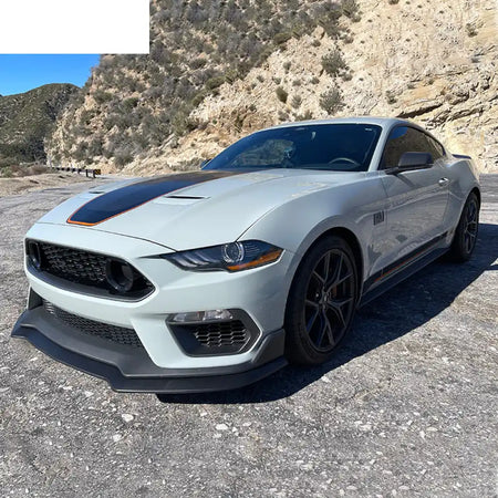 2018-2023 Ford Mustang Mach 1 Style Front Bumper Handling Package Lip