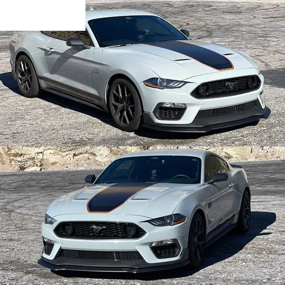 2018-2023 Ford Mustang Mach 1 Style Front Bumper Handling Package Lip