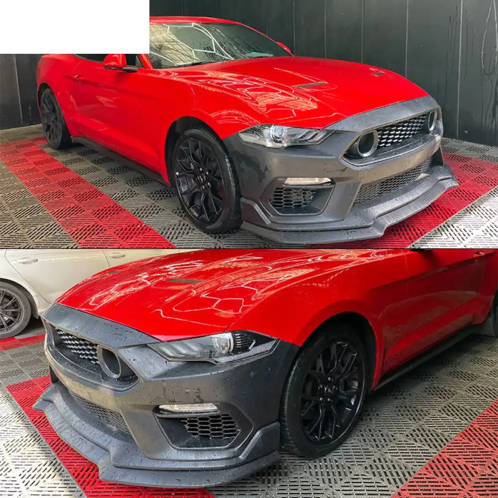 2018-2023 Ford Mustang Mach 1 Style Front Bumper Handling Package Lip