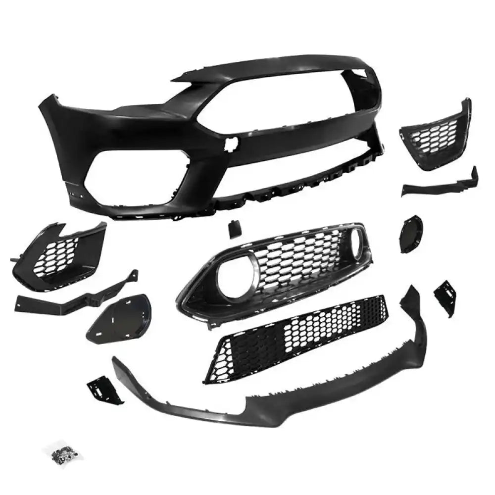 2018-2023 Ford Mustang Mach 1 Style Unpainted Front Bumper Cover PP