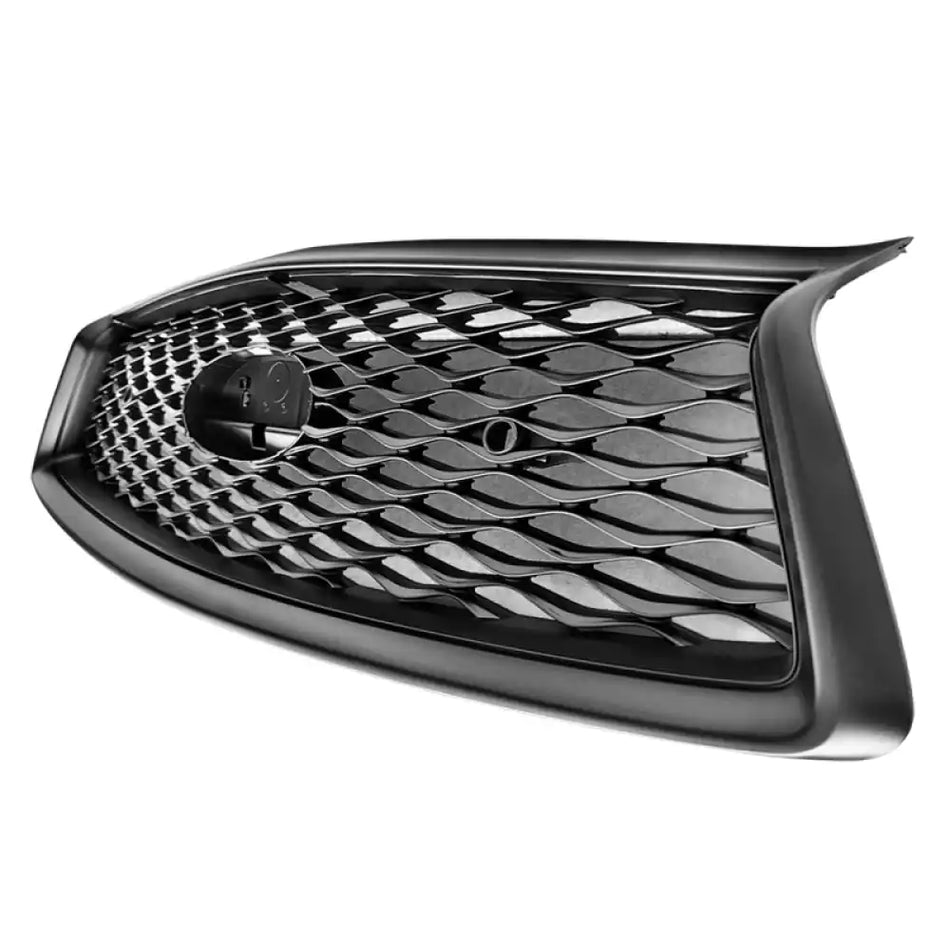 2019-2021 GMC Sierra 1500 Front Bumper Hood Grille Guard Grill Matte Black