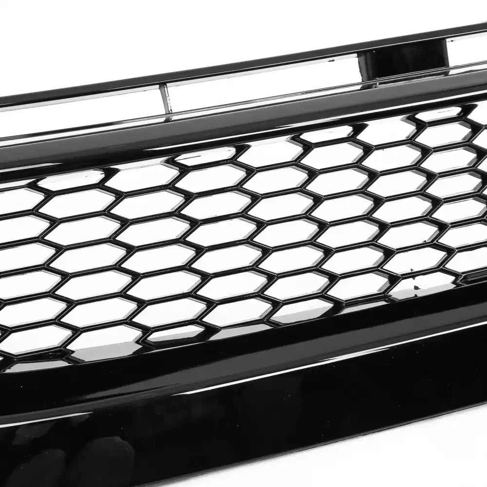 2019-2021 Honda Civic Gloss Black Honeycomb Front Upper Grille ABS