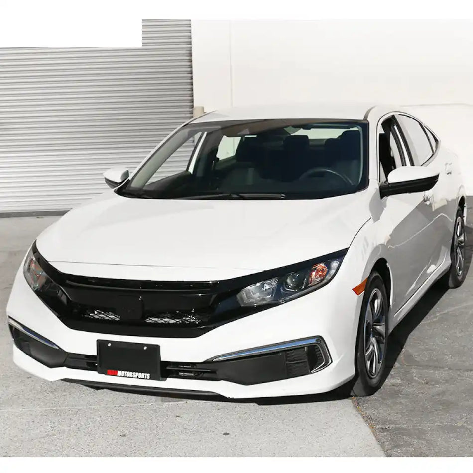 2019-2021 Honda Civic T-R Sedan Coupe Front Bumper Mesh Grille ABS