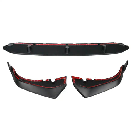 2019-2022 BMW G07 X7 M Sport Primer Front Bumper Lip Spoiler 3PC ABS