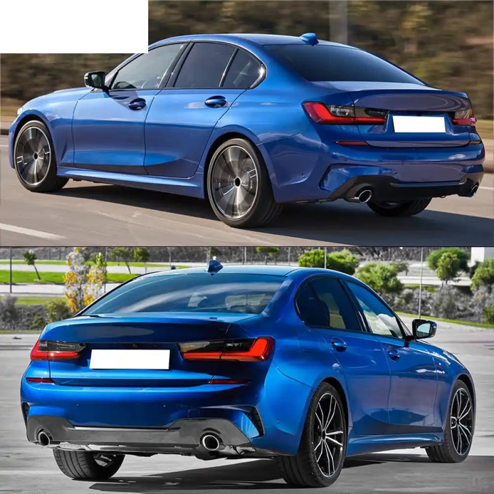 2019-2022 BMW G20 3 Series Sedan 4DR M-Tech Style Rear Bumper Cover