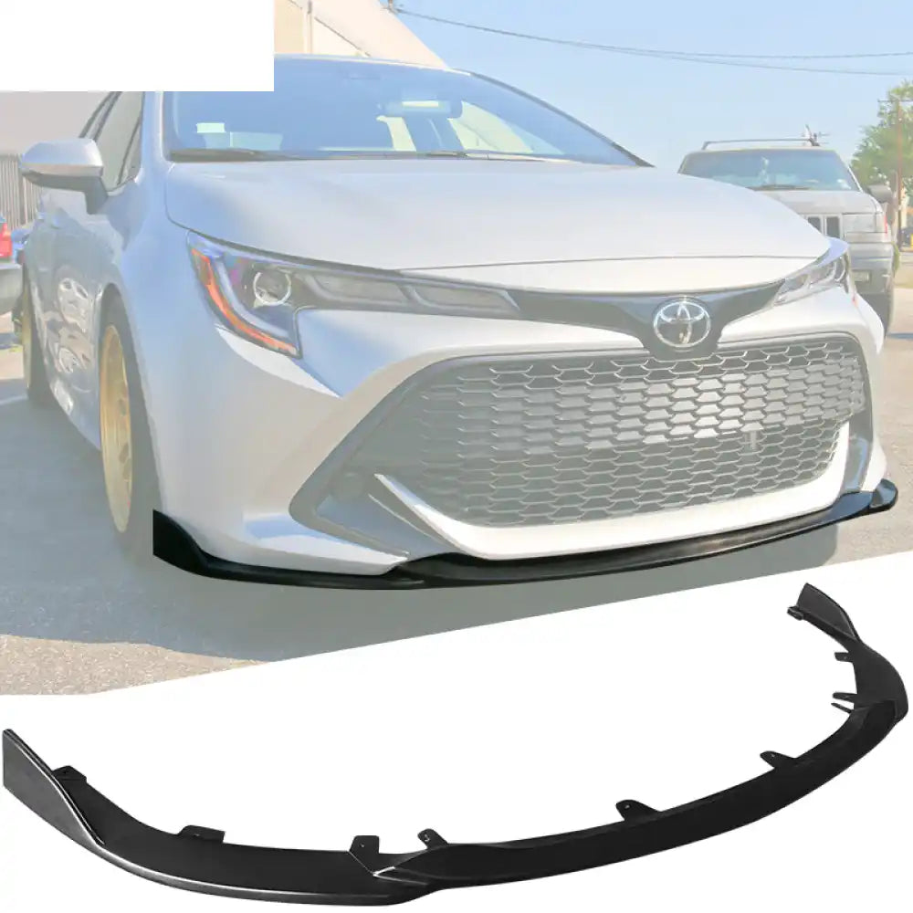2019-2022 Toyota Corolla 5Door TS Front Bumper Lip Chin Spoiler PU