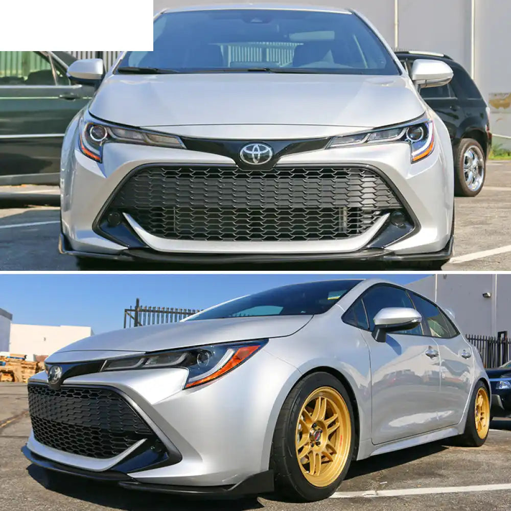 2019-2022 Toyota Corolla 5Door TS Front Bumper Lip Chin Spoiler PU