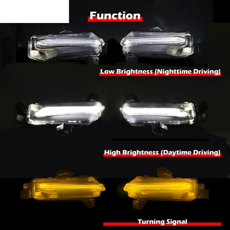 2019-2024 Chevy Camaro SS OE Style Daytime Running Light LED Fog Light