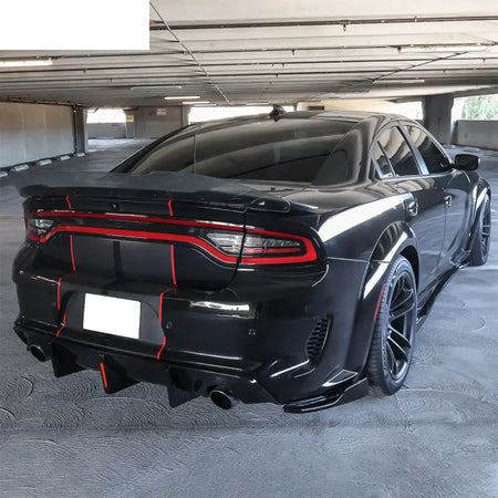 2020-2023 Charger Widebody Rear Diffuser W/ Brake Light PP