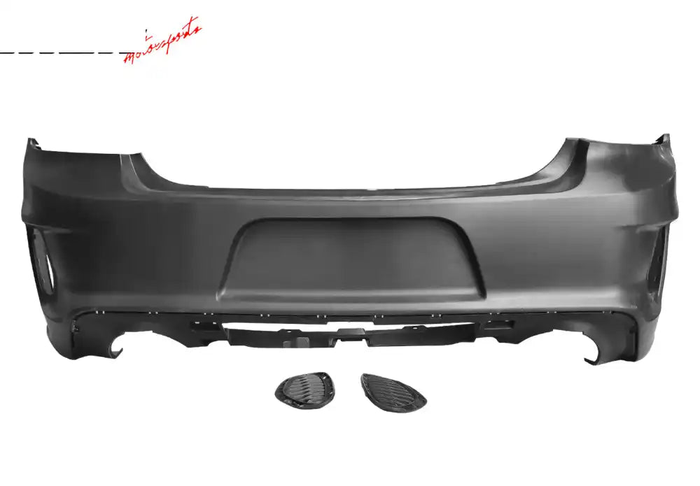 2020-2023 Dodge Charger Bumper + Carbon Fiber Print Rear Diffuser PP Carbon Fiber Print