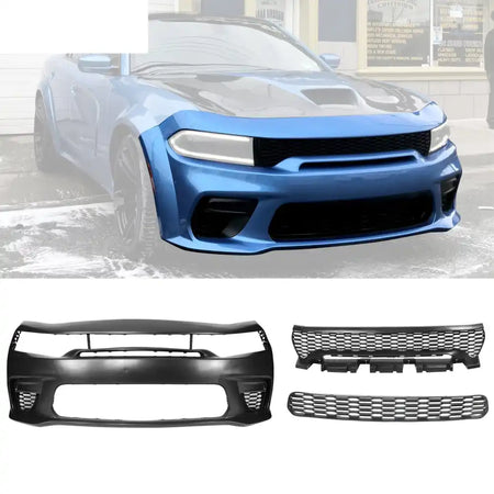2020-2023 Dodge Charger Front Bumper Cover Widebody W/ Grilles PP