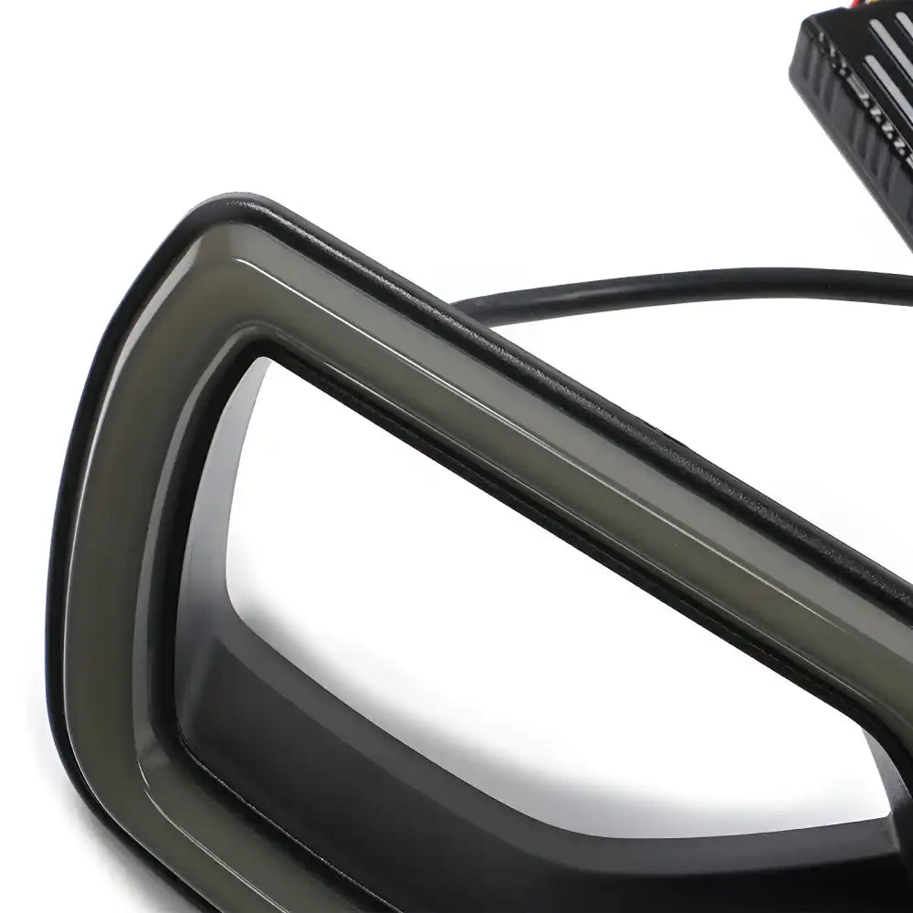 2020-2023 Dodge Charger SRT Widebody Style Smoke LED Mesh Grille ABS