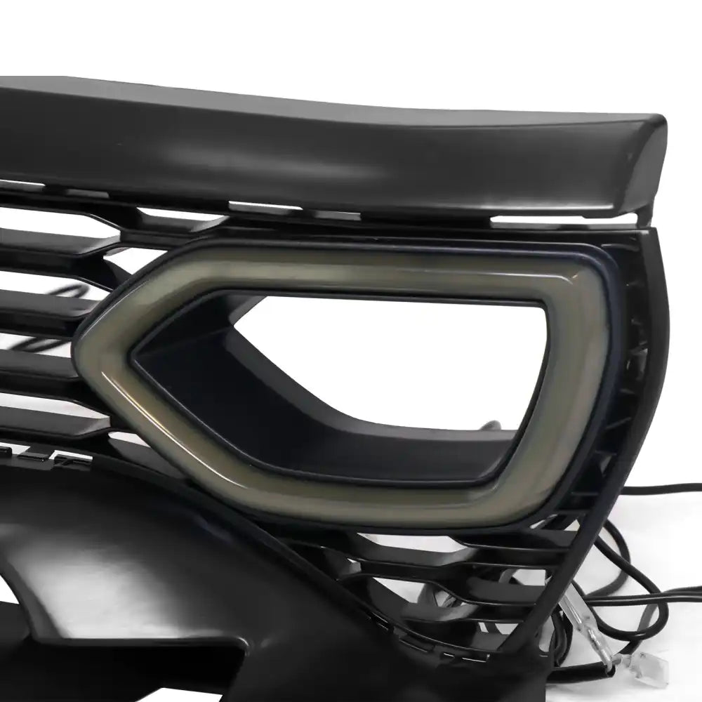 2020-2023 Dodge Charger SRT Widebody Style Smoke LED Mesh Grille ABS