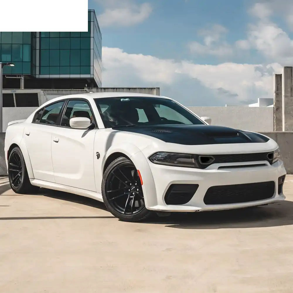 2020-2023 Dodge Charger SRT Widebody Style Smoke LED Mesh Grille ABS