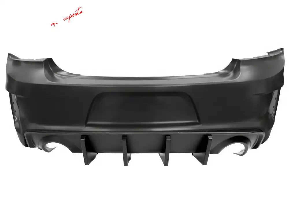 2020-2023 Dodge Charger Widebody Bumper Cover Rear Lip Diffuser PP Matte Black