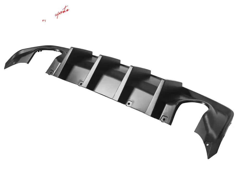 2020-2023 Dodge Charger Widebody Bumper Cover Rear Lip Diffuser PP Matte Black