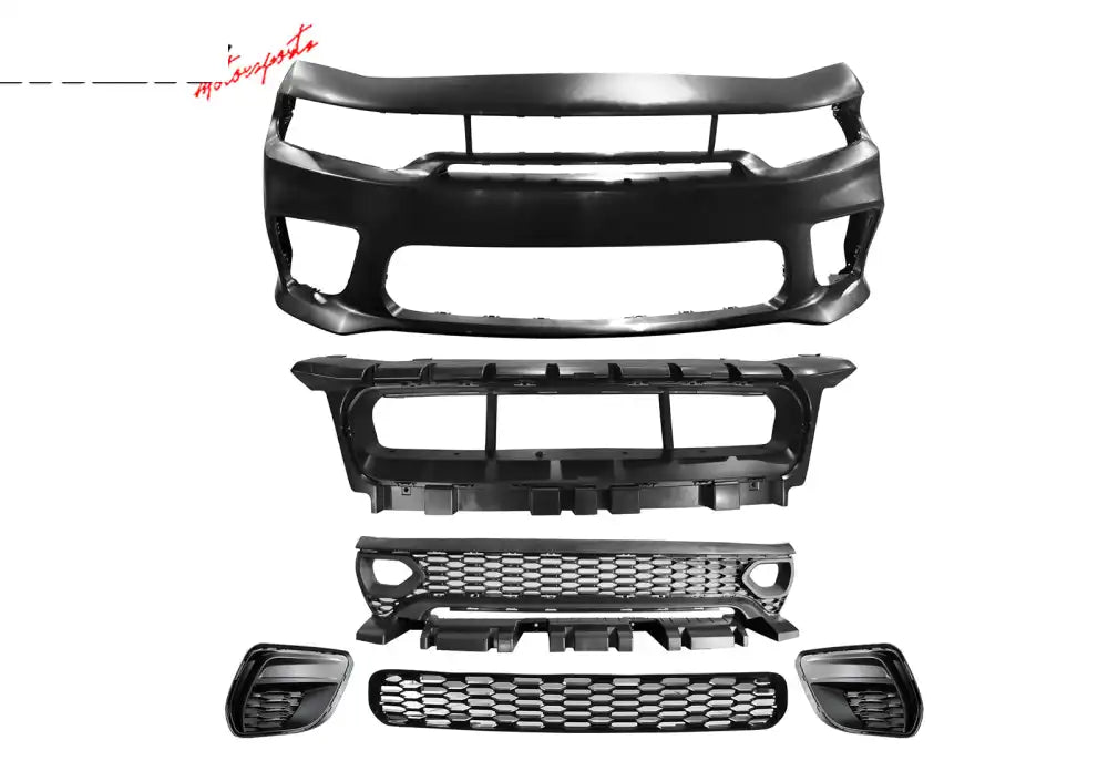 2020-2023 Dodge Charger Widebody Bumper Cover W/ SRT Grilles LED PP