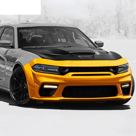 2020-2023 Dodge Charger Widebody Bumper Cover W/ SRT Grilles LED PP