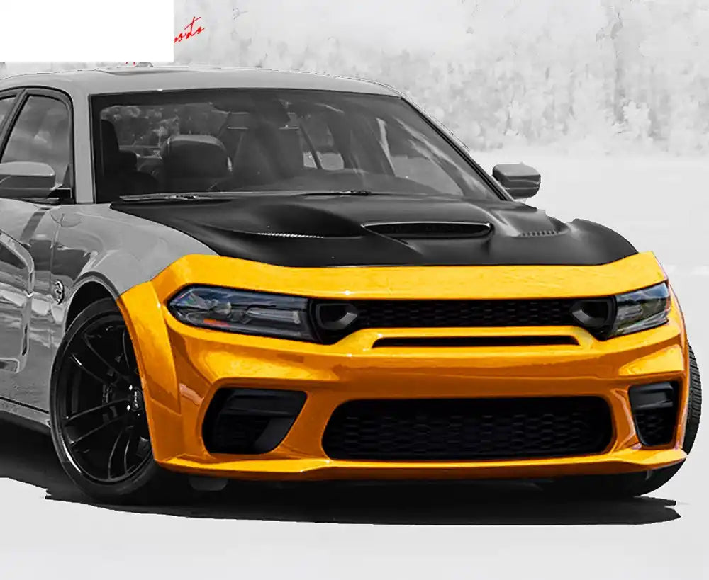 2020-2023 Dodge Charger Widebody Front Bumper Cover W/ SRT Grilles PP