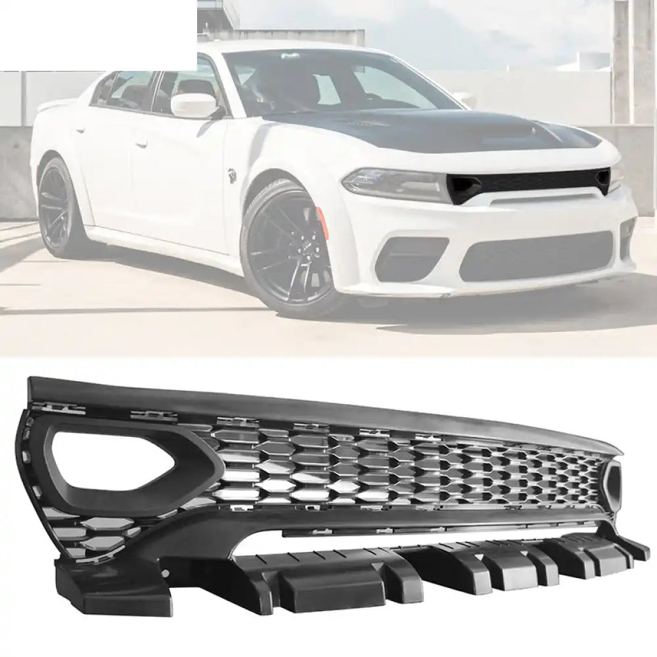 2020-2023 Dodge Charger Widebody SRT Scat Pack Style Upper Grille