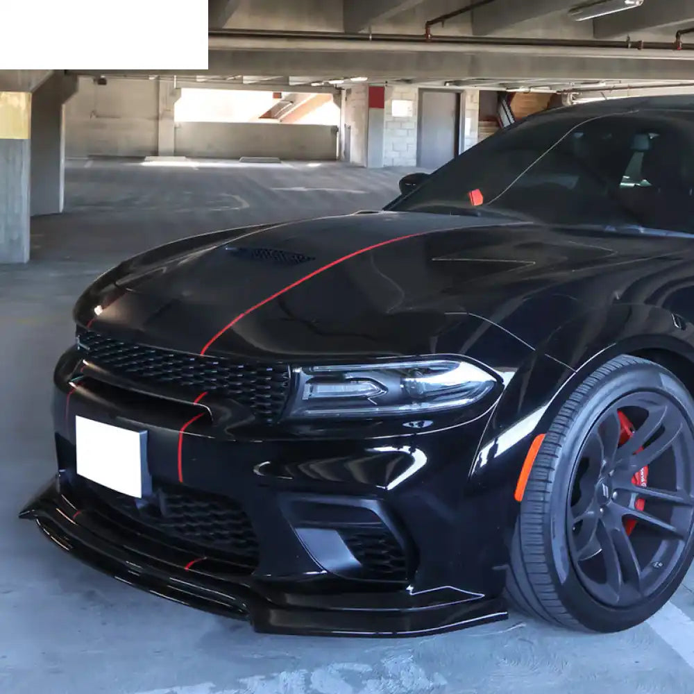 2020-2023 Dodge Charger Widebody V3 PP Front Bumper Lip