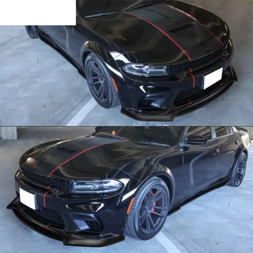 2020-2023 Dodge Charger Widebody V3 PP Front Bumper Lip