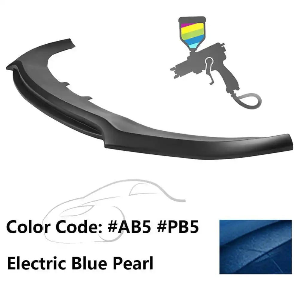 2020-2023 Dodge Charger Widebody V3 PP Front Bumper Lip Painted #AB5 Electric Blue Pearl