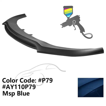 2020-2023 Dodge Charger Widebody V3 PP Front Bumper Lip Painted #P79 Msp Blue