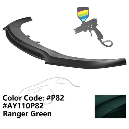 2020-2023 Dodge Charger Widebody V3 PP Front Bumper Lip Painted #P82 Ranger Green