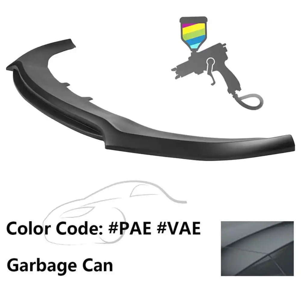 2020-2023 Dodge Charger Widebody V3 PP Front Bumper Lip Painted #PAE Garbage Can