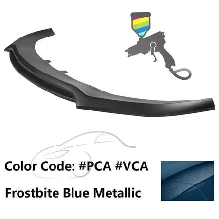 2020-2023 Dodge Charger Widebody V3 PP Front Bumper Lip Painted #PCA Frostbite Blue Metallic