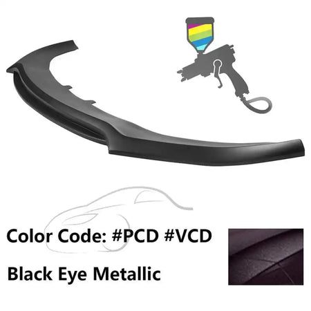 2020-2023 Dodge Charger Widebody V3 PP Front Bumper Lip Painted #PCD Black Eye Metallic