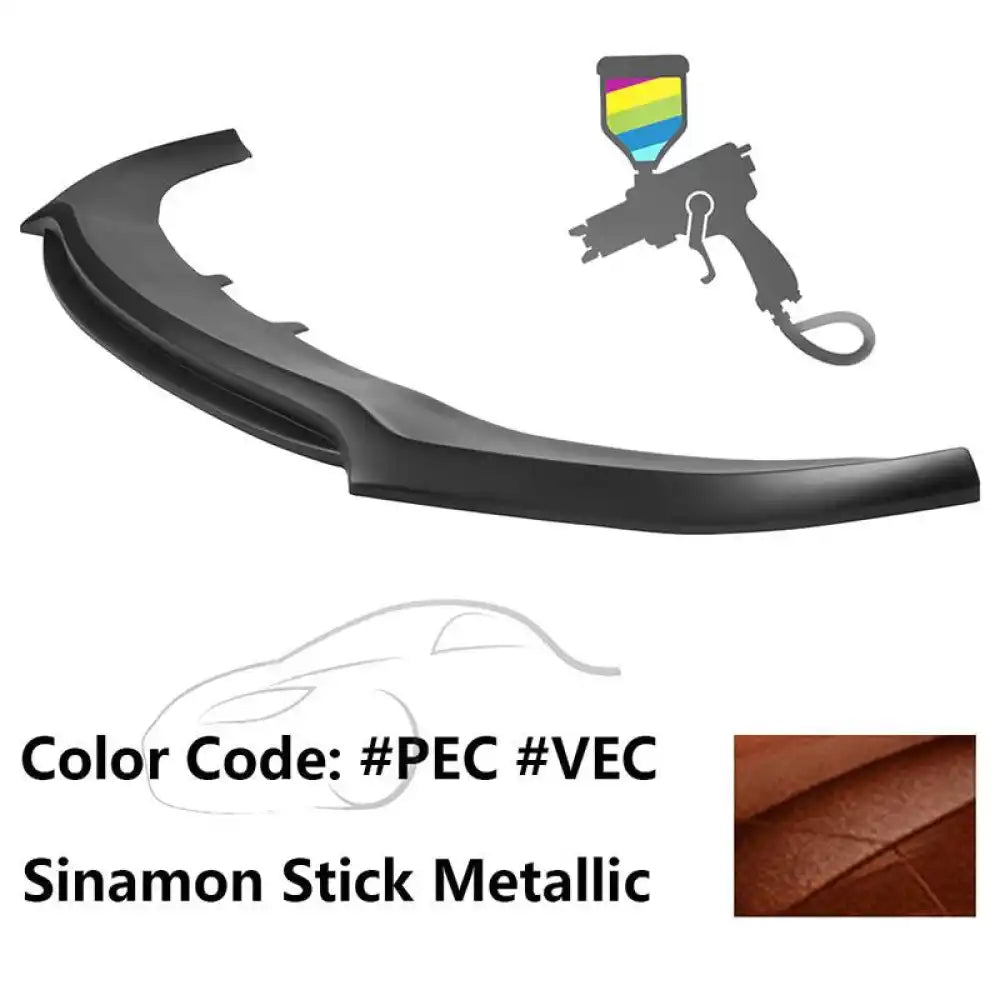 2020-2023 Dodge Charger Widebody V3 PP Front Bumper Lip Painted #PEC Sinamon Stick Metallic
