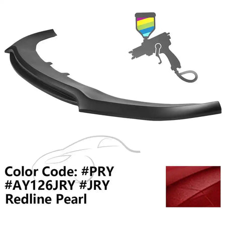 2020-2023 Dodge Charger Widebody V3 PP Front Bumper Lip Painted #PRY Redline Pearl