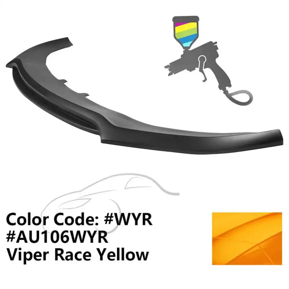 2020-2023 Dodge Charger Widebody V3 PP Front Bumper Lip Painted #WYR Viper Race Yellow