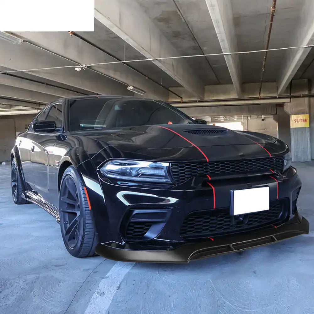 2020-2023 Dodge Charger Widebody V5 PP Front Bumper Lip