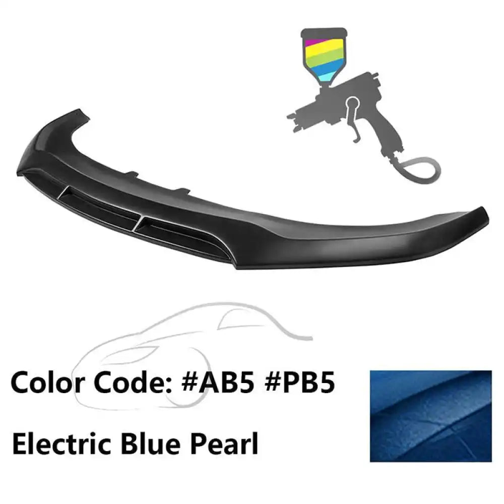 2020-2023 Dodge Charger Widebody V5 PP Front Bumper Lip Painted #AB5 Electric Blue Pearl