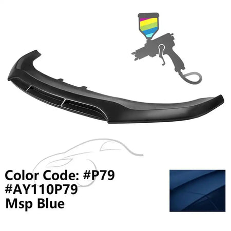 2020-2023 Dodge Charger Widebody V5 PP Front Bumper Lip Painted #P79 Msp Blue