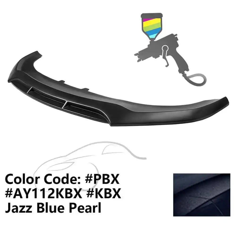 2020-2023 Dodge Charger Widebody V5 PP Front Bumper Lip Painted #PBX Jazz Blue Pearl