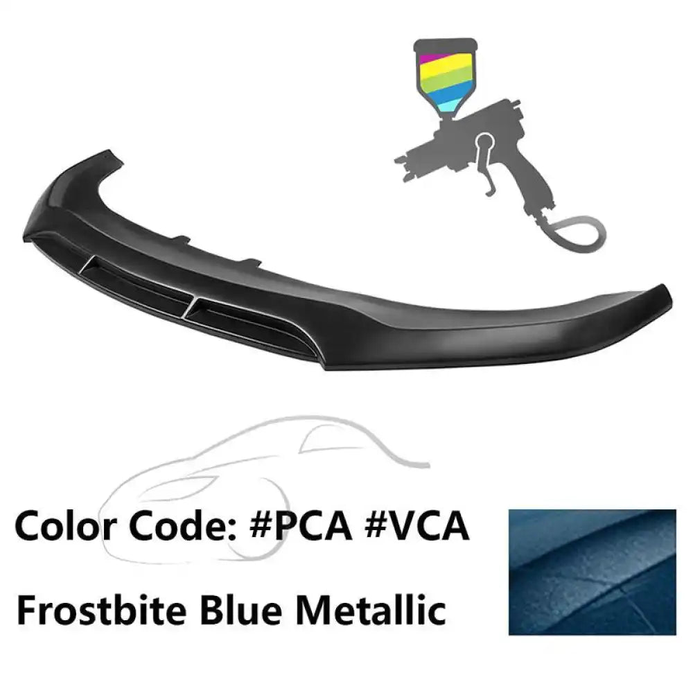 2020-2023 Dodge Charger Widebody V5 PP Front Bumper Lip Painted #PCA Frostbite Blue Metallic