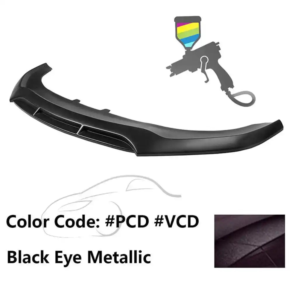 2020-2023 Dodge Charger Widebody V5 PP Front Bumper Lip Painted #PCD Black Eye Metallic