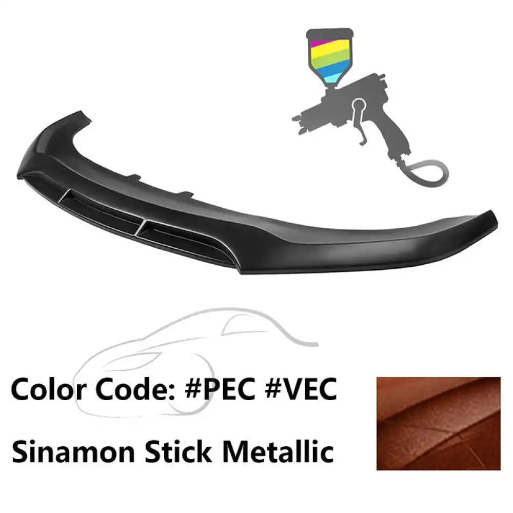 2020-2023 Dodge Charger Widebody V5 PP Front Bumper Lip Painted #PEC Sinamon Stick Metallic