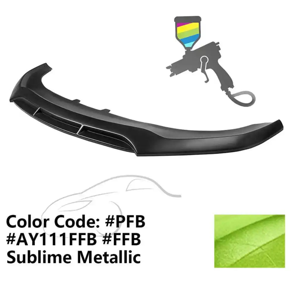 2020-2023 Dodge Charger Widebody V5 PP Front Bumper Lip Painted #PFB Sublime Metallic
