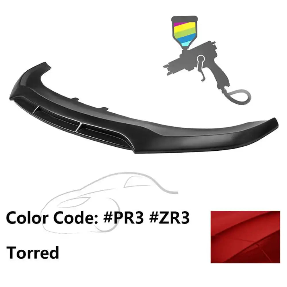 2020-2023 Dodge Charger Widebody V5 PP Front Bumper Lip Painted #PR3 Torred