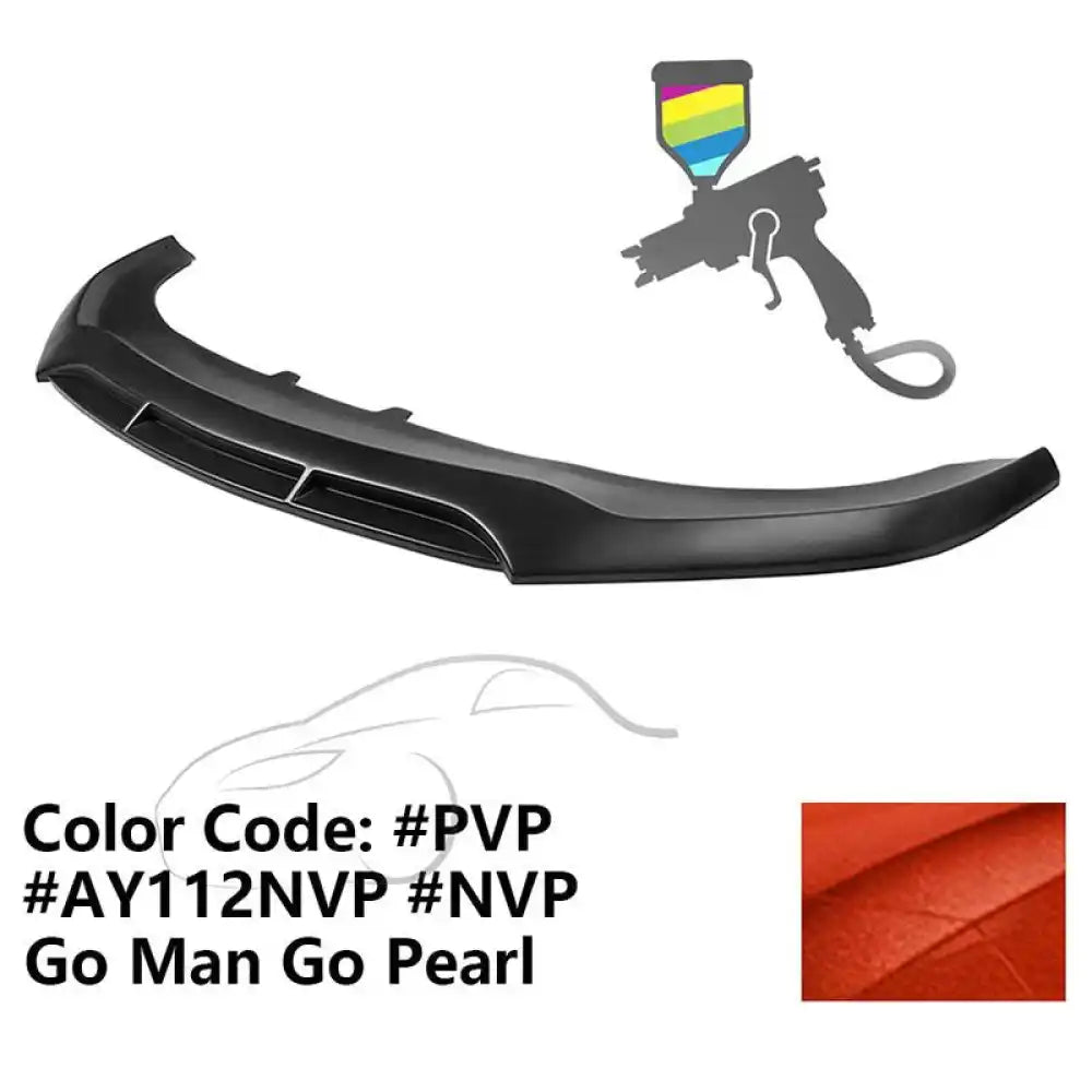 2020-2023 Dodge Charger Widebody V5 PP Front Bumper Lip Painted #PVP Go Man Go Pearl