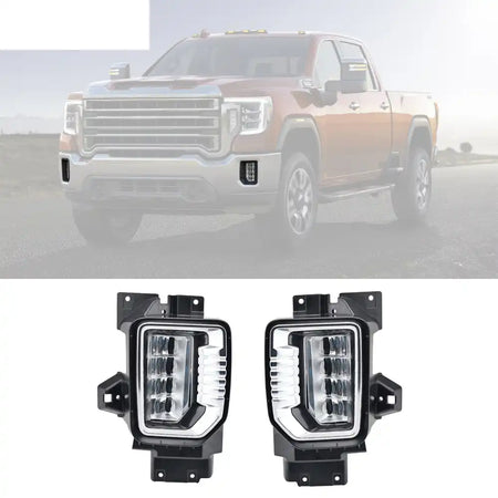 2020-2023 GMC Sierra 2500HD/3500HD Fog Lights Daytime Running LED Lamp