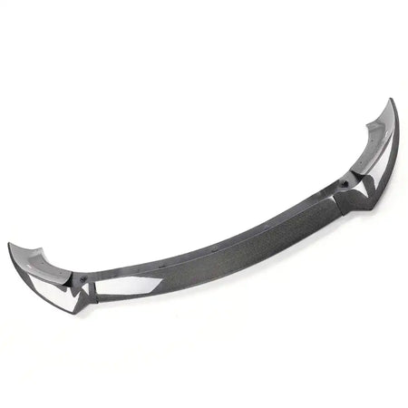 2020-2024 Tesla Y Track Pack Gloss Black Front Bumper Lip Carbon Print Gloss Black